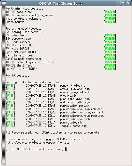 Test Cluster